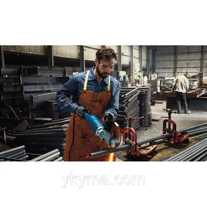 Кутова шліфувальна машина (болгарка) BOSCH 230мм 2200Вт 6600 об/хв PL