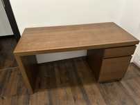 Biurko Malm używane 140x65