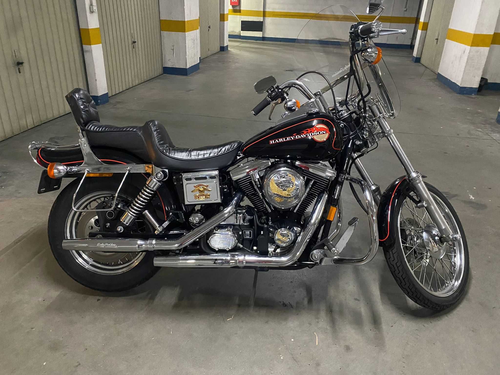 Harley Davidson Dyna Wide Glide 1340 Evolution Original