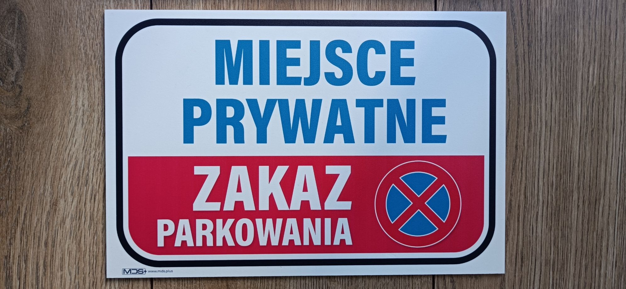 Tabliczka Zakaz parkowania Miejsce prywatne znak tablica