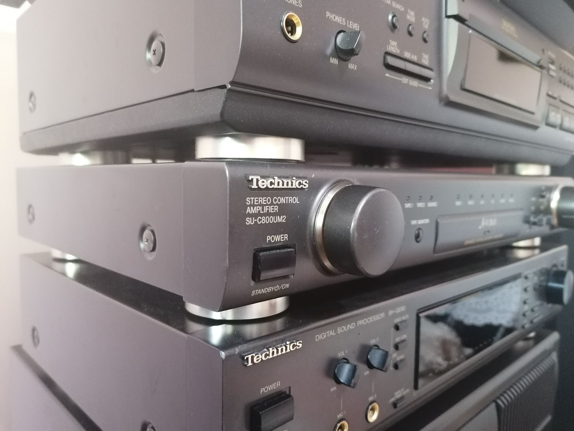 Technics wieża, gramofon Dual