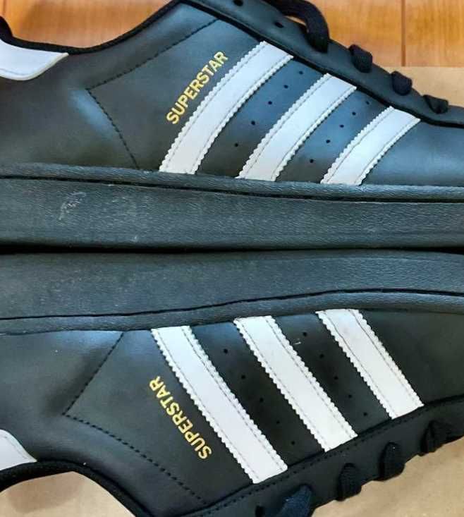 Adidas/Czarne/białe/unisex/rozmiar 39
