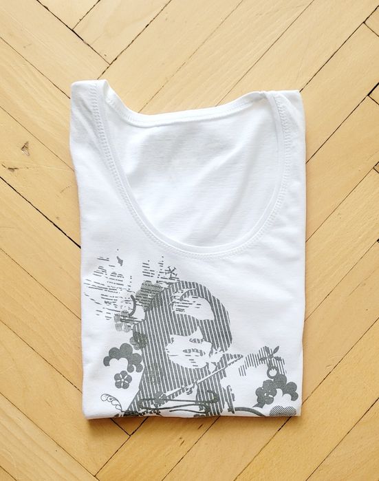 T-shirt damski koszulka damska biała Rozmiar S