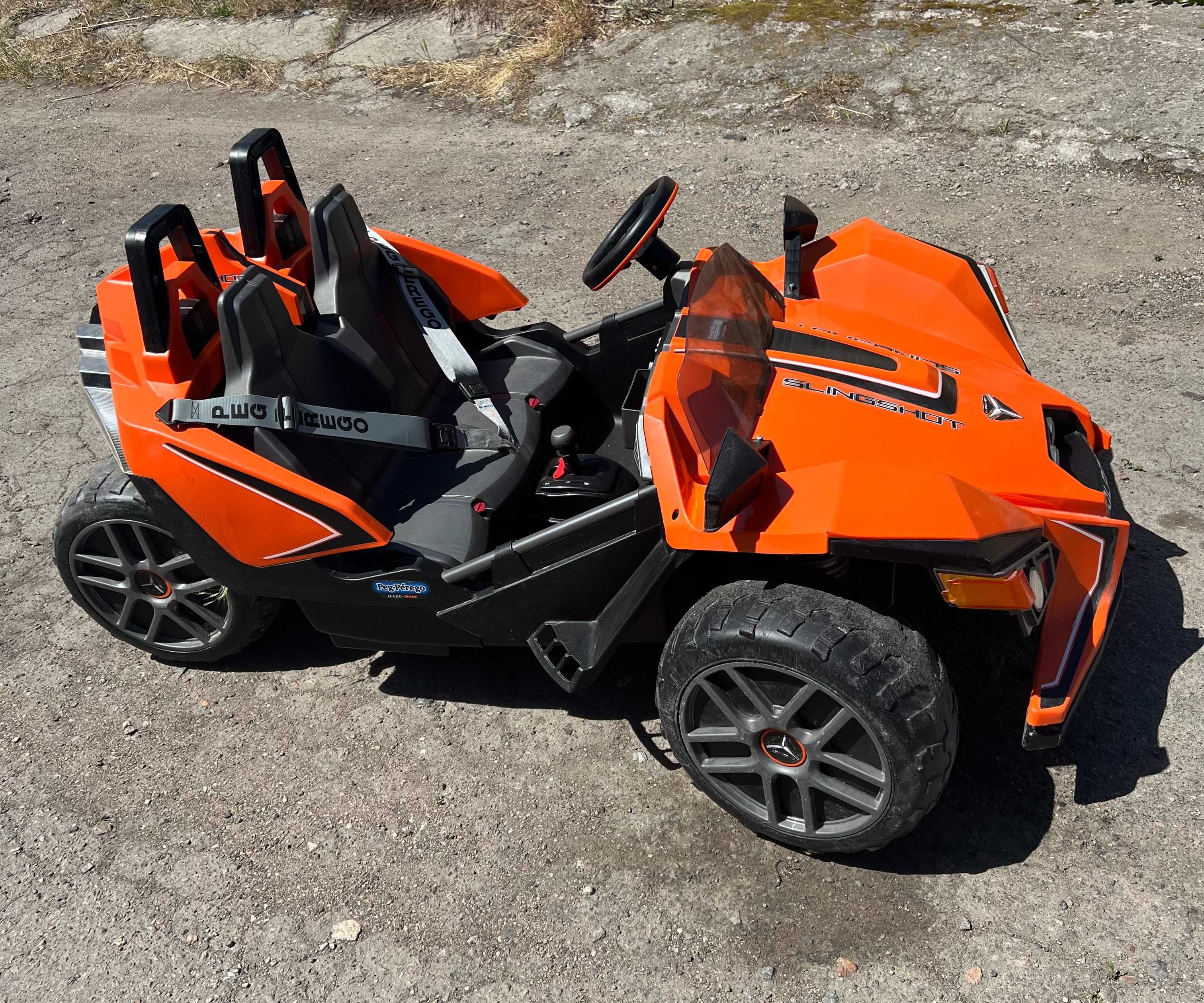 Детский электромобиль двухместный POLARIS. 12V
