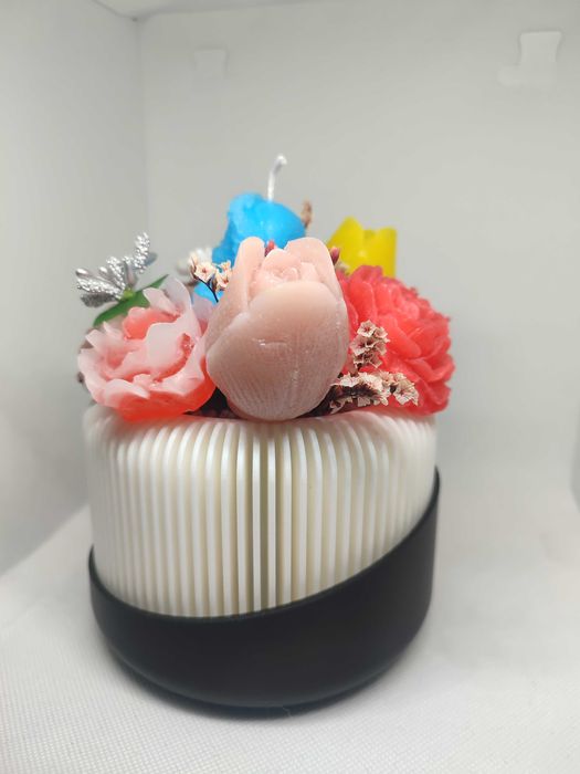 Vela decorativo Anjo das Flores