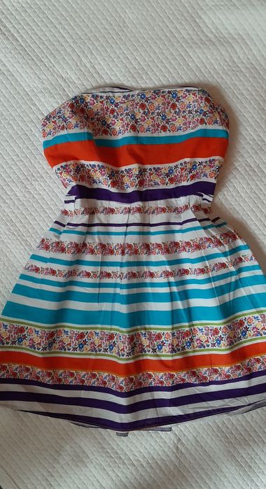 Sukienka letnia boho w kwiaty rozmiar S/M