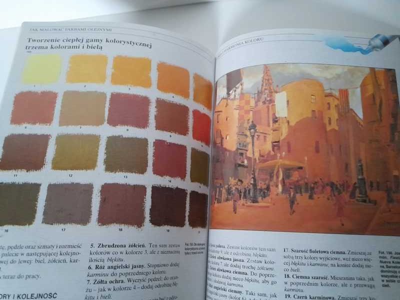 NOWA książka Jak malować farbami olejnymi J.M. Parramon - malarstwo
