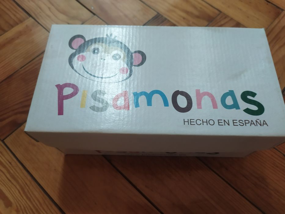 Sapatos pisamonas menina rosa