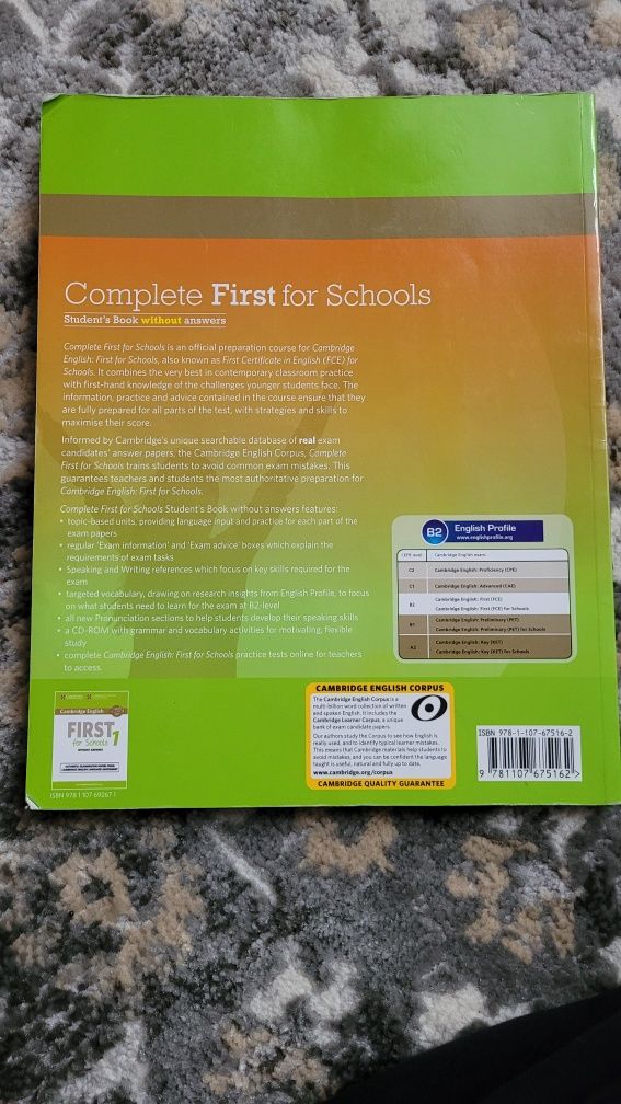 Complete first for schools