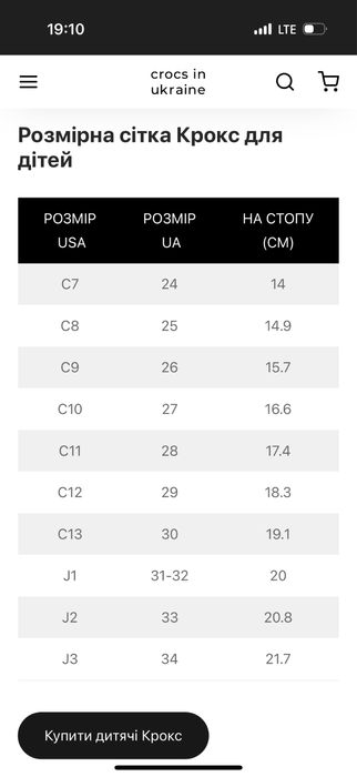 Крокси босоніжки Crocs C9 (26 р)