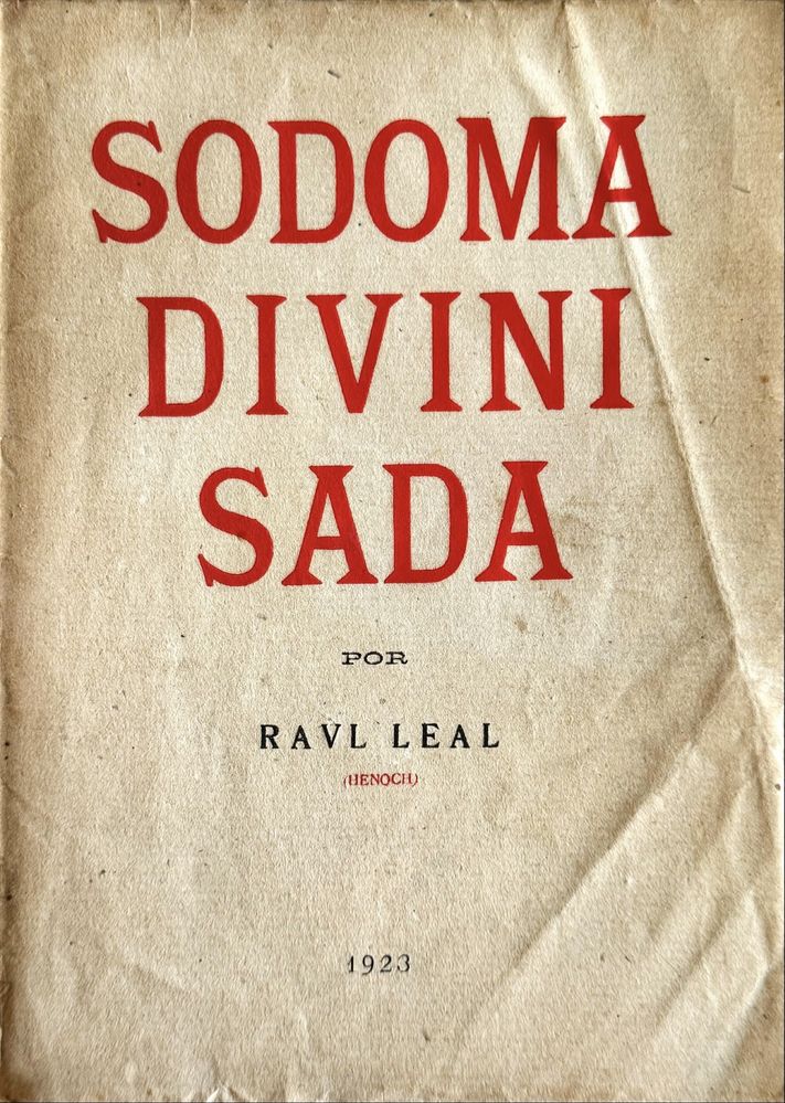 Raul Leal - Sodoma Divinisada - 1923 - Fernando Pessoa