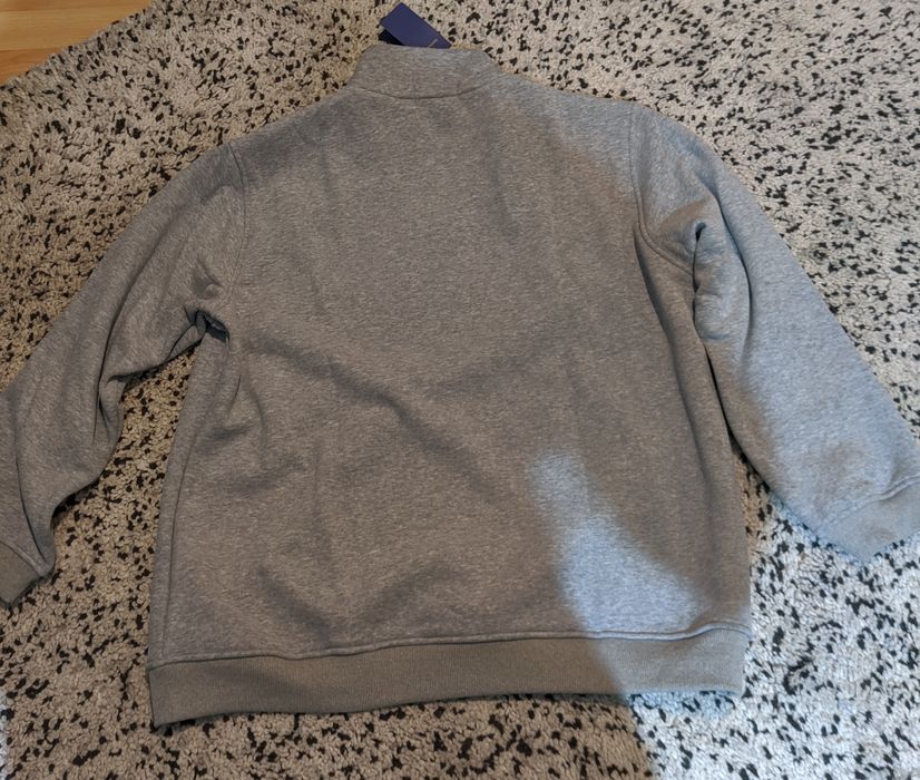 Szara Bluza half-zip quarter-zip Polo Ralph Lauren