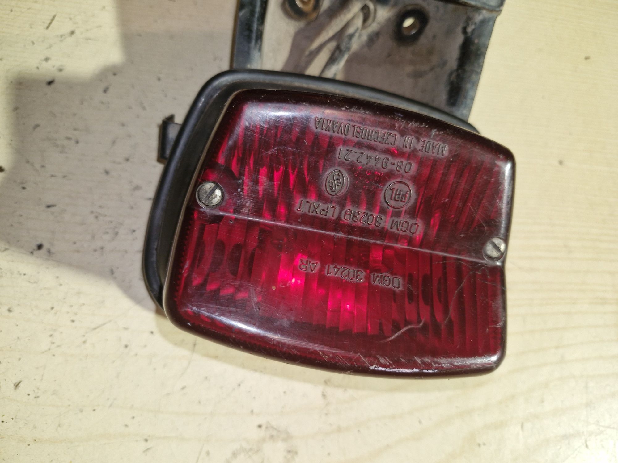 Lampa tylna uchwyt lampy jawa cz 175 cz 350 cezeta itp TANIA WYSYŁKA