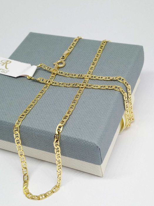 Lombardowski. Nowy złoty łańcuszek pr.585 2,34g dł.50,5cm Gucci