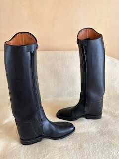 Buty jeździeckie skórzane