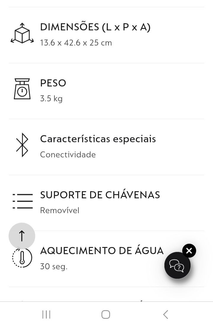 Maquina Nespresso Vertuo POP