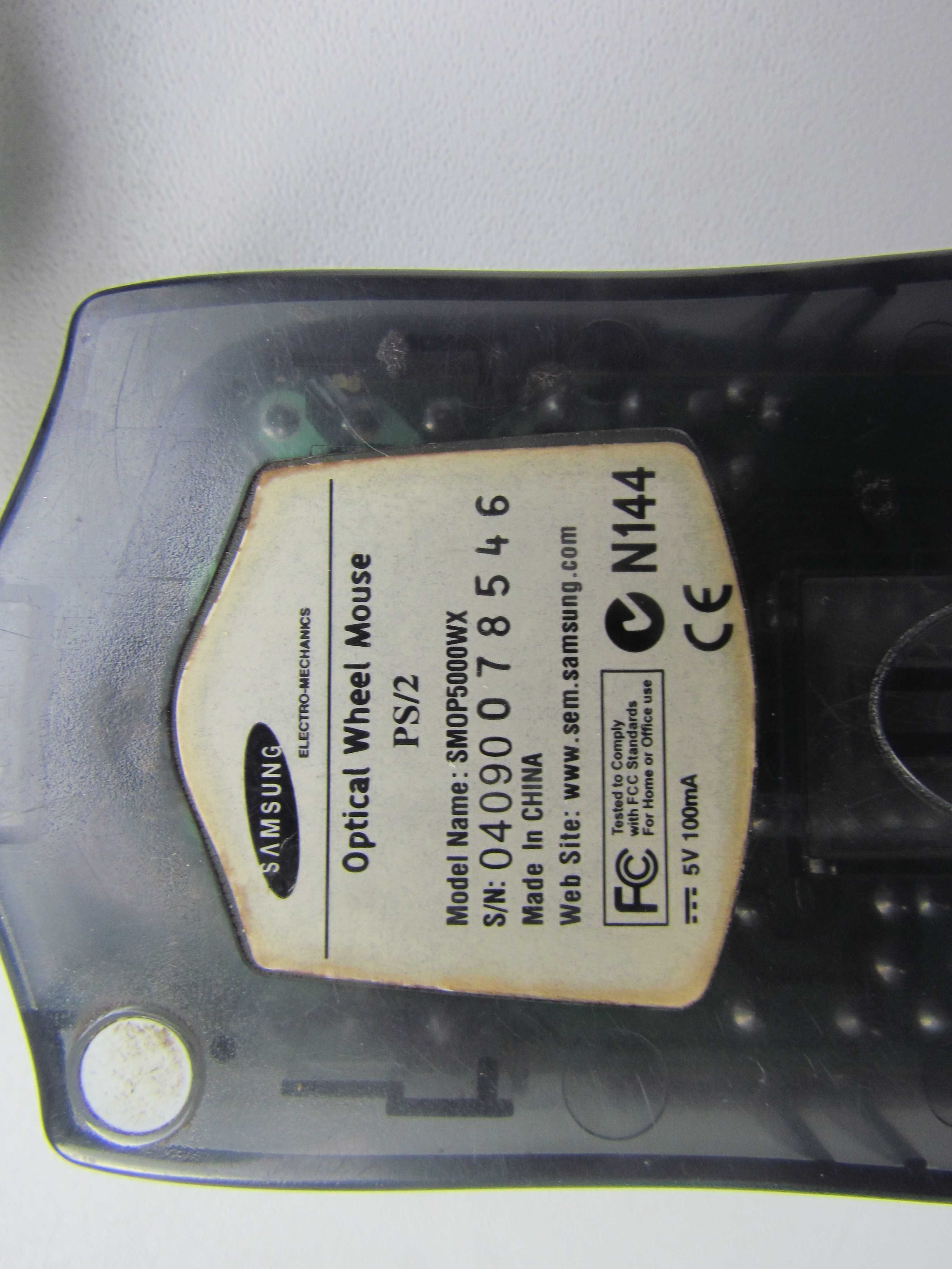 Компьютерная оптическая мышь Samsung SMOP5000WX б/у исправная