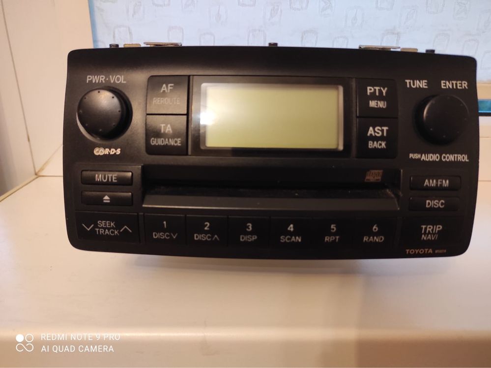 Radio Toyota Corolla 2004