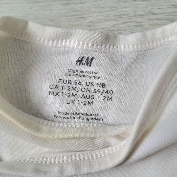 Bodziaki z długim rękawem 56 H&M