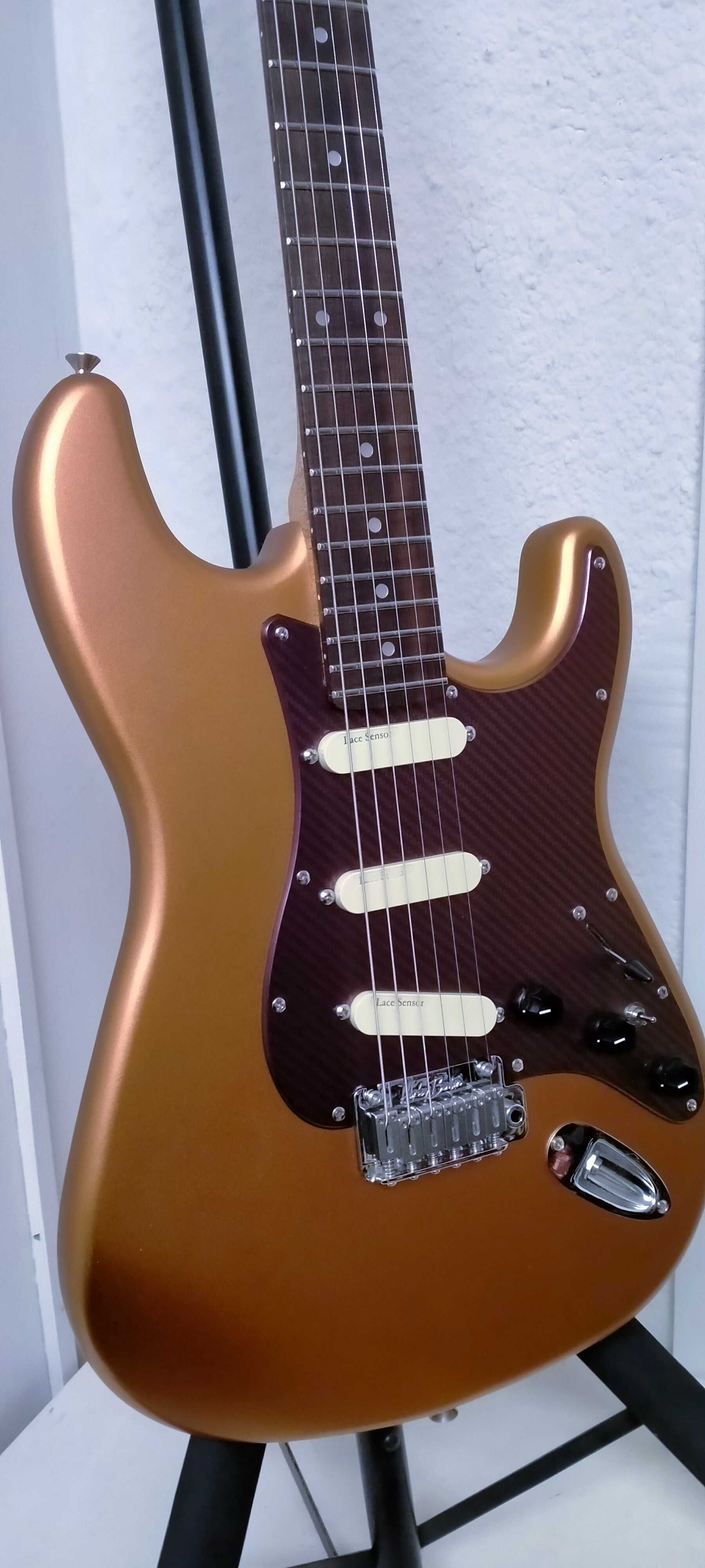 Harley Benton ST-25TH 25 Anniversary Firemist Custom