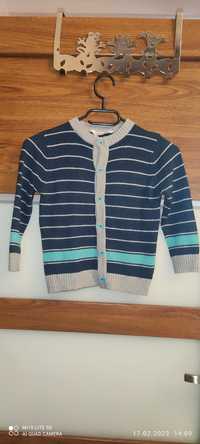 Sweter w paski coccodrillo 104 - 110