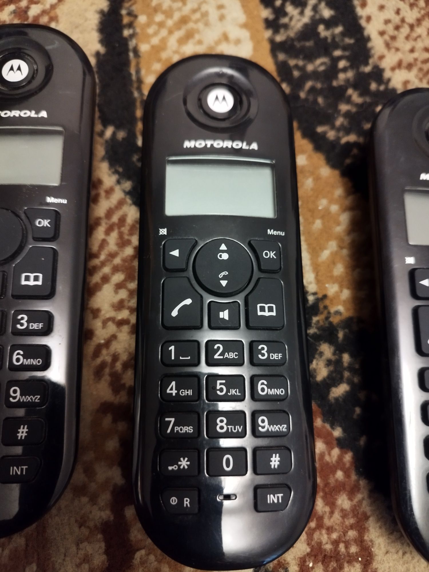 Motorola telefonu stacjonarne zestaw