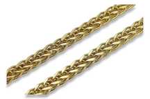 Złoty łańcuszek 14k żółte złoto 585 Lisi ogon cc036y 45cm 3mm Gdańsk
