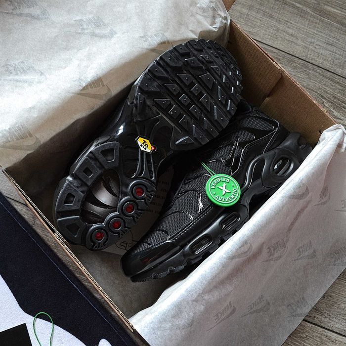 Мужские кроссовки Nike Air Max Plus Tn 'Black' Размеры 40-46