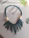 Colar  azul turquesa 4€