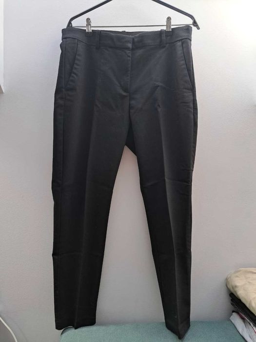 Eleganckie czarne spodnie damskie H&M • rozm. 42 (L)
