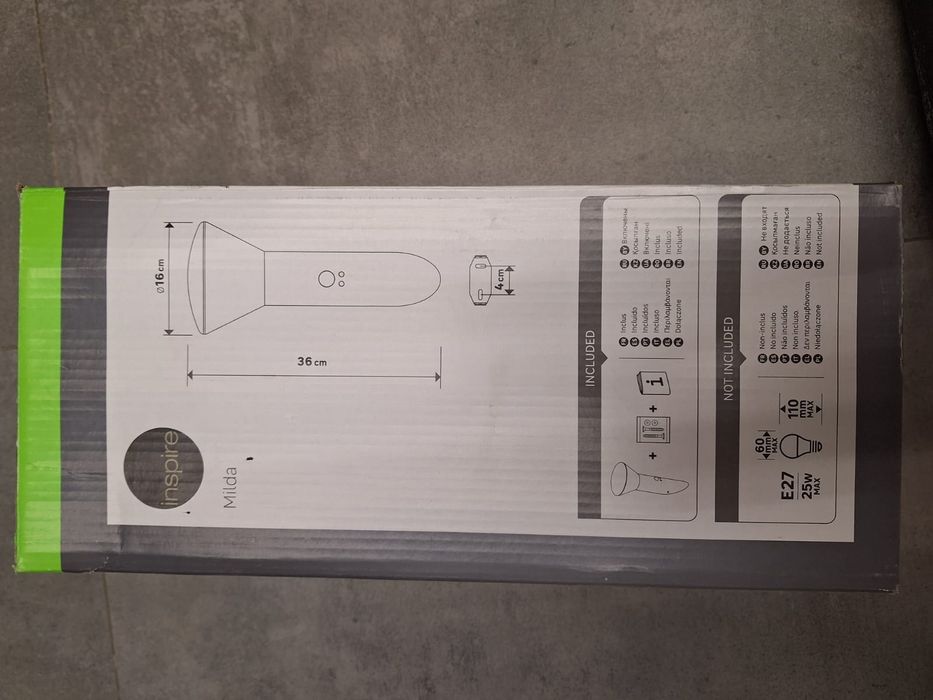 Lampa zewnętrzna z czujnikiem ruchu
