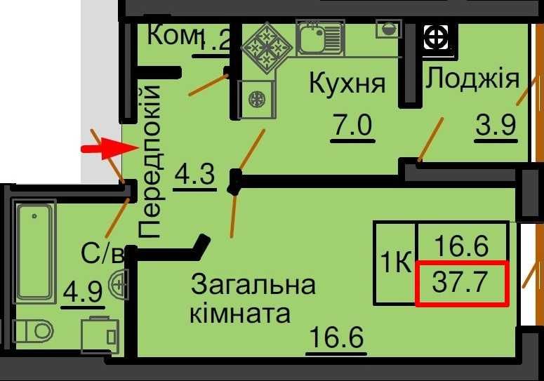 ‼️ Затишна 1к недорого ‼️ ЖК Софія Резиденс