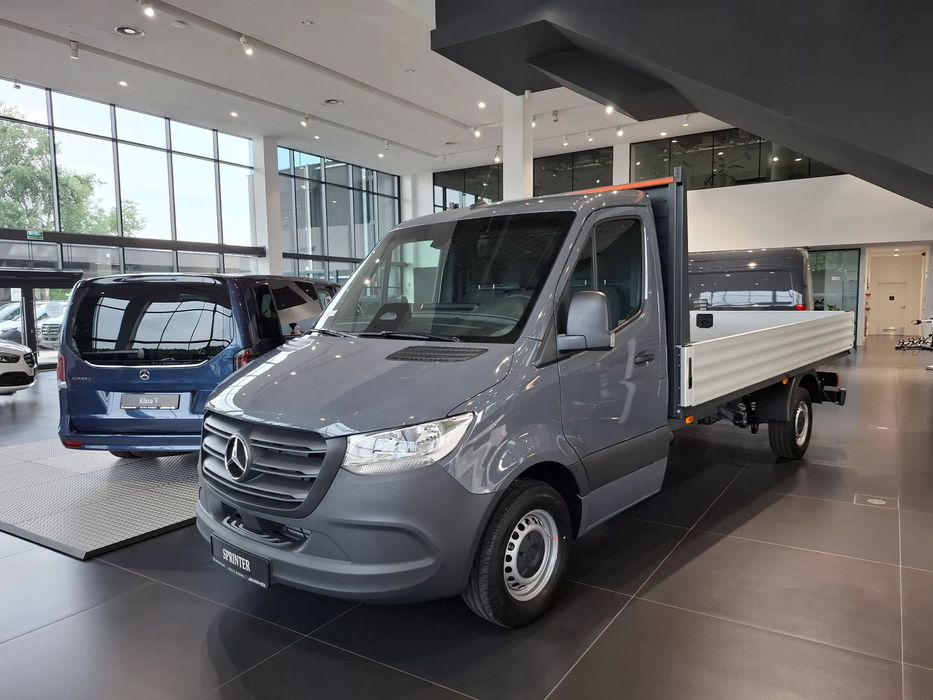 Mercedes-Benz Sprinter 315 CDI Podwozie 4325 mm - Skrzynia otwarta  Sprinter 315 CDI Podwozie 4325 mm_MBUX 10_Kamera cofania - Skrzynia