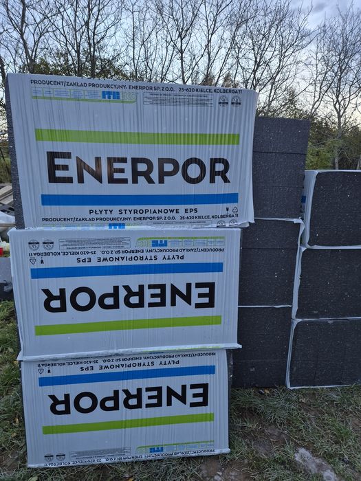 Płyty styropianowe do izolacji marki Enerpor 20 CM 12m3