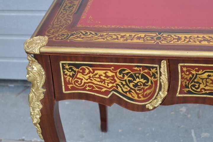 Biurko BOULLE Instarsje Z BRĄZU stół - NR 1 - HIT!