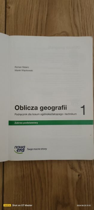 Oblicza geografii 1 nowa era liceum/technikum