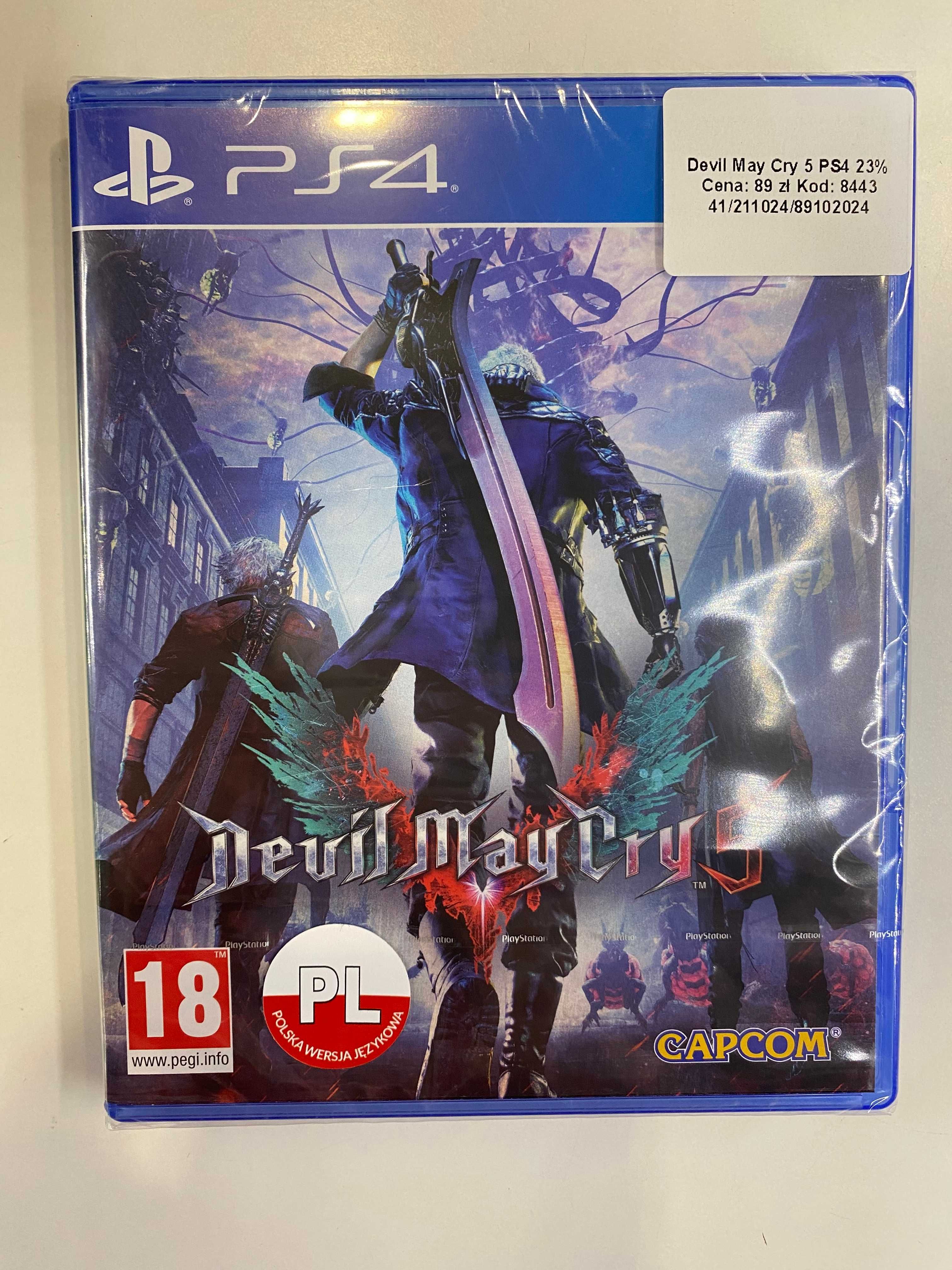 Devil May Cry 5 PS4 Nowa Sklep Ostróda