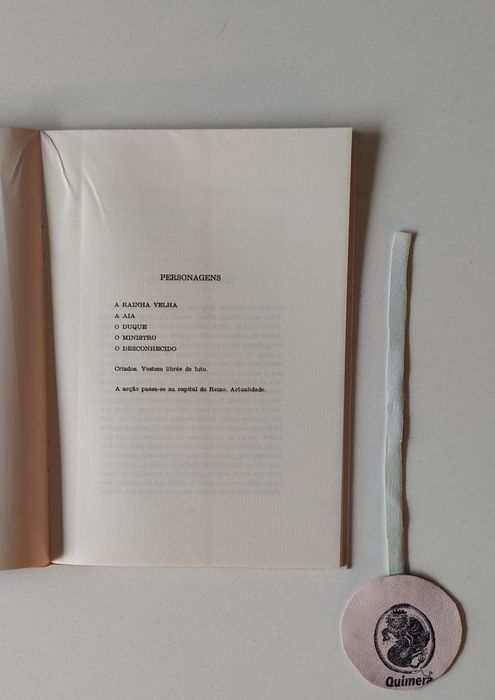 O Fim, História dramática em dois quadros