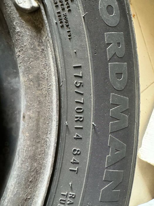 Колеса Skoda Fabia 175/70 R14 5х100 в зборі