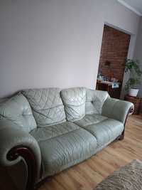 Sofa skórzana tapicerowana