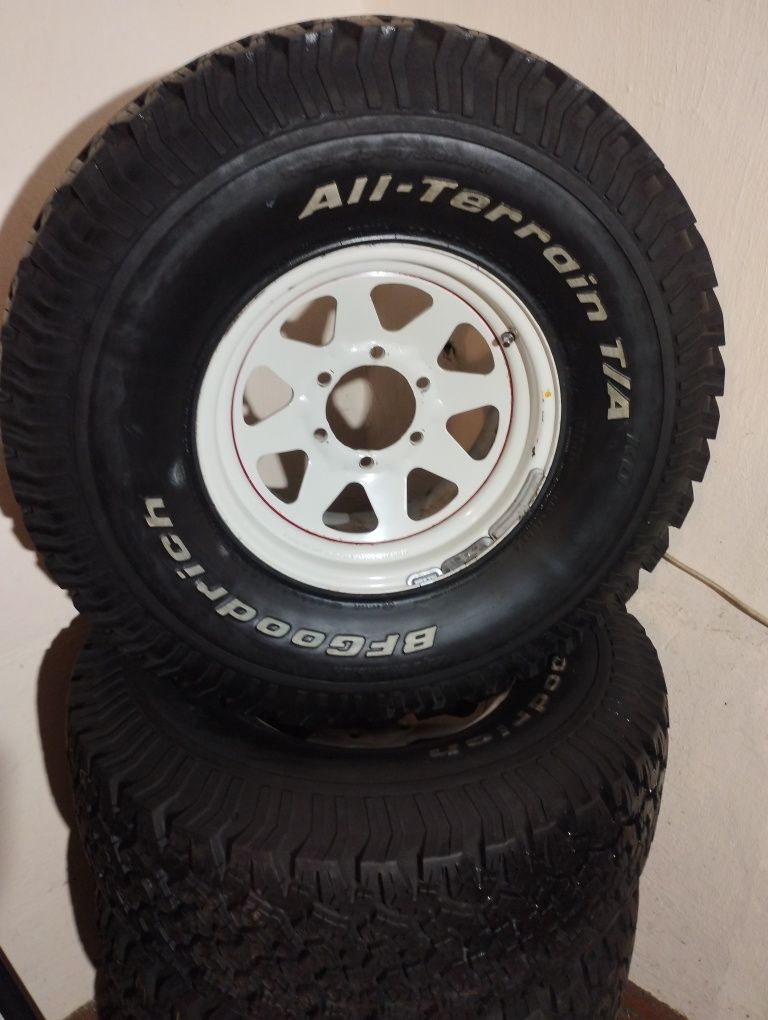 Колеса 33х12.50 r15 bf Goodrich 6 139.7