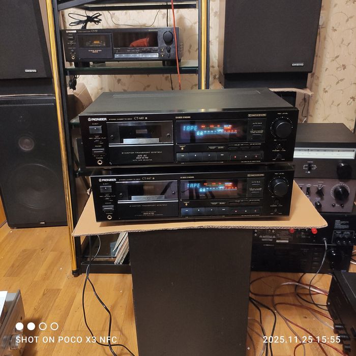 Кассетная дека PIONEER CT447,CT449