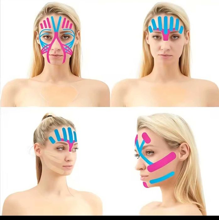 Кинезиотерапевтическая лента,тейп,длин 5м,шир.2,5см, водонепроницаемая