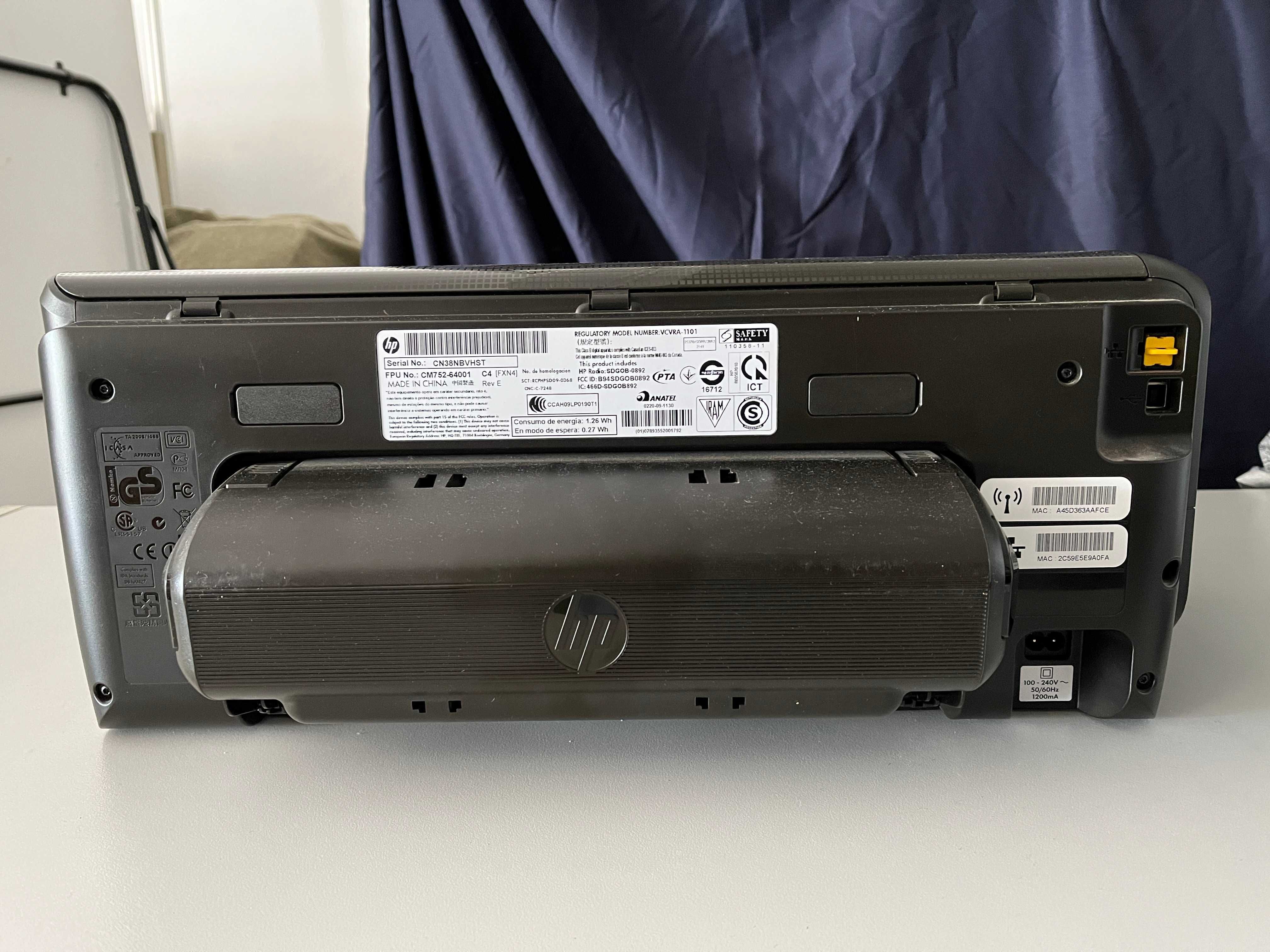 Impressora HP Officejet Pro 8100