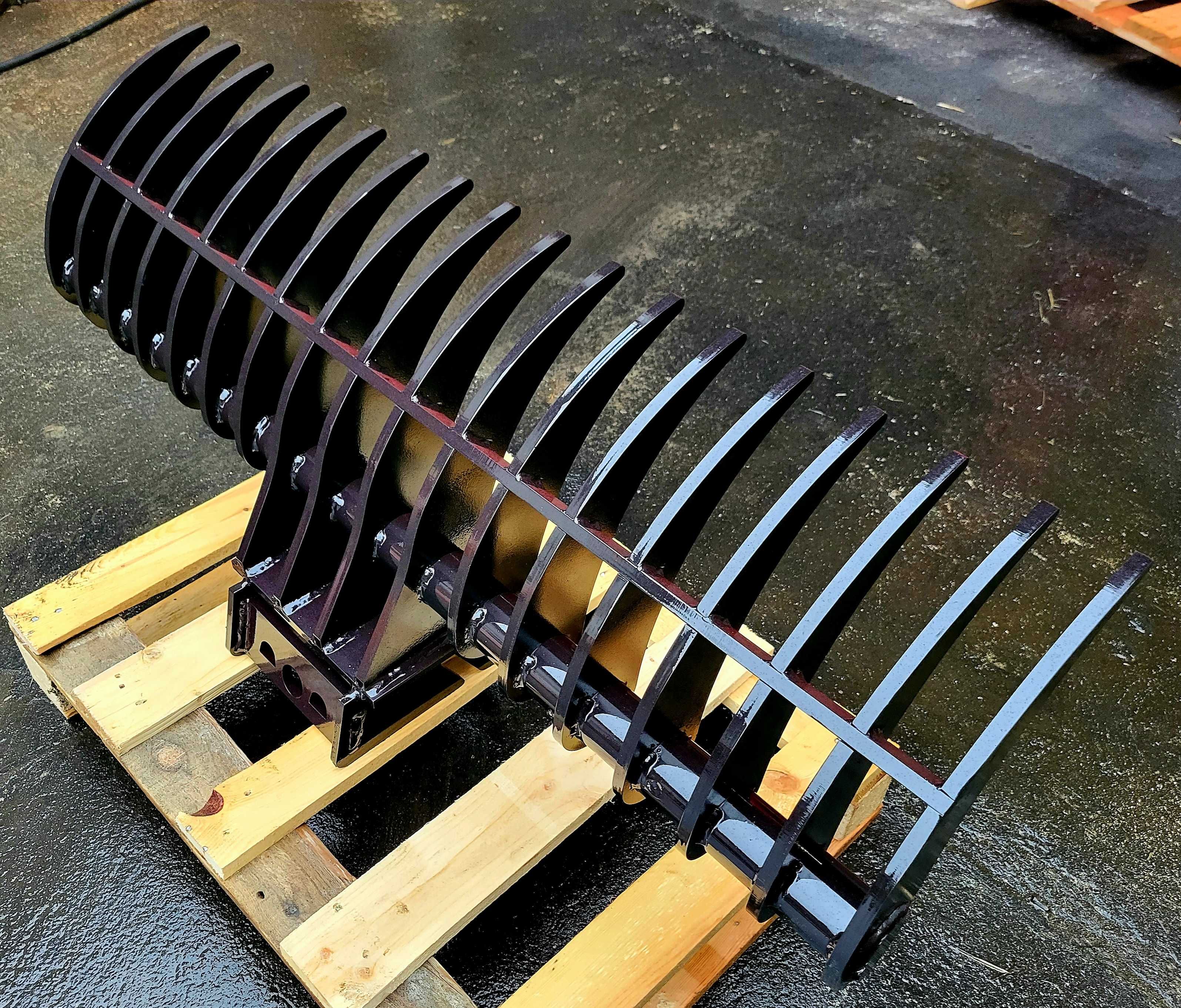 Grabie do wygrabiania do koparki posiadające szybkozłącze MS03