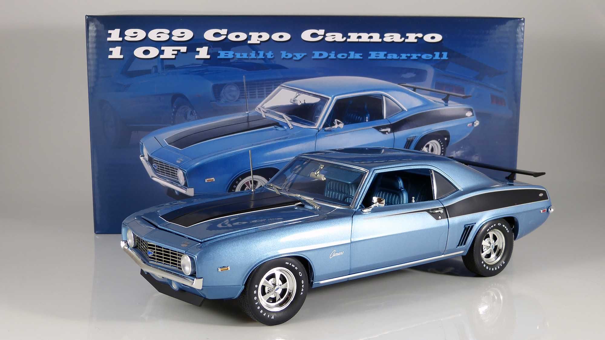 Model 1:18 ACME 1969 Chevrolet COPO Camaro Coupe - Dick Harrel