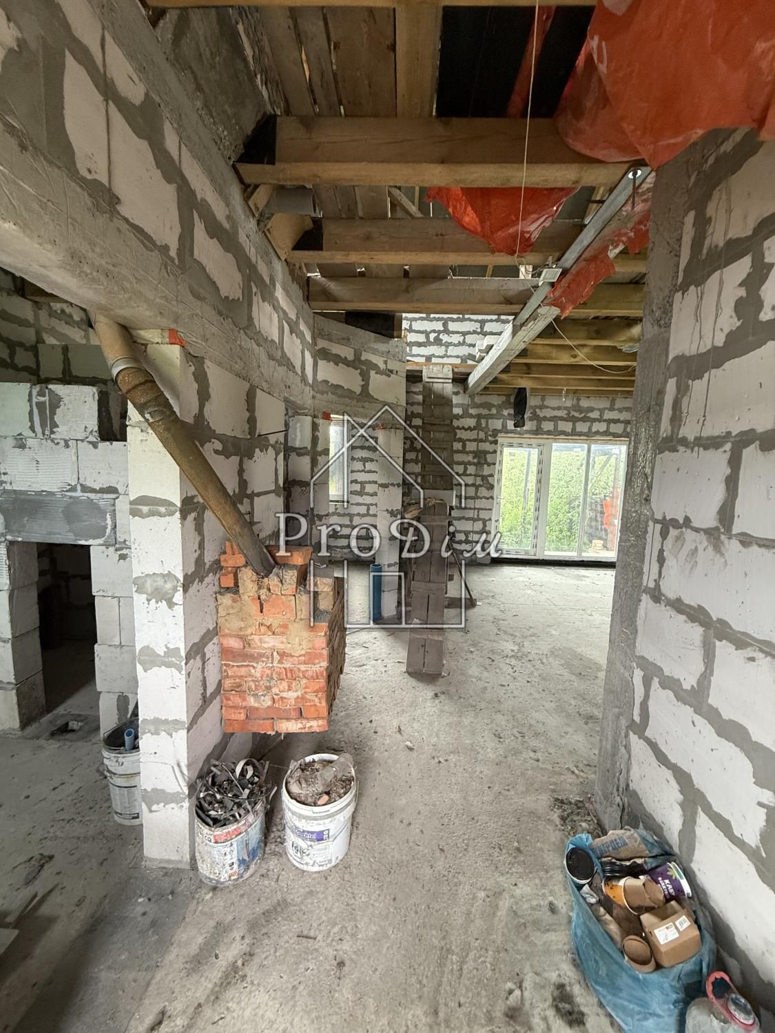 Продажу будинку, Глеваха, Вул. Фастівська 120 кв.м.Недобудова