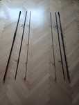 2 sztuki : wędka karpiowa C-SERIES AB 3,90m 3.50LBS 3-częściowa - PROL