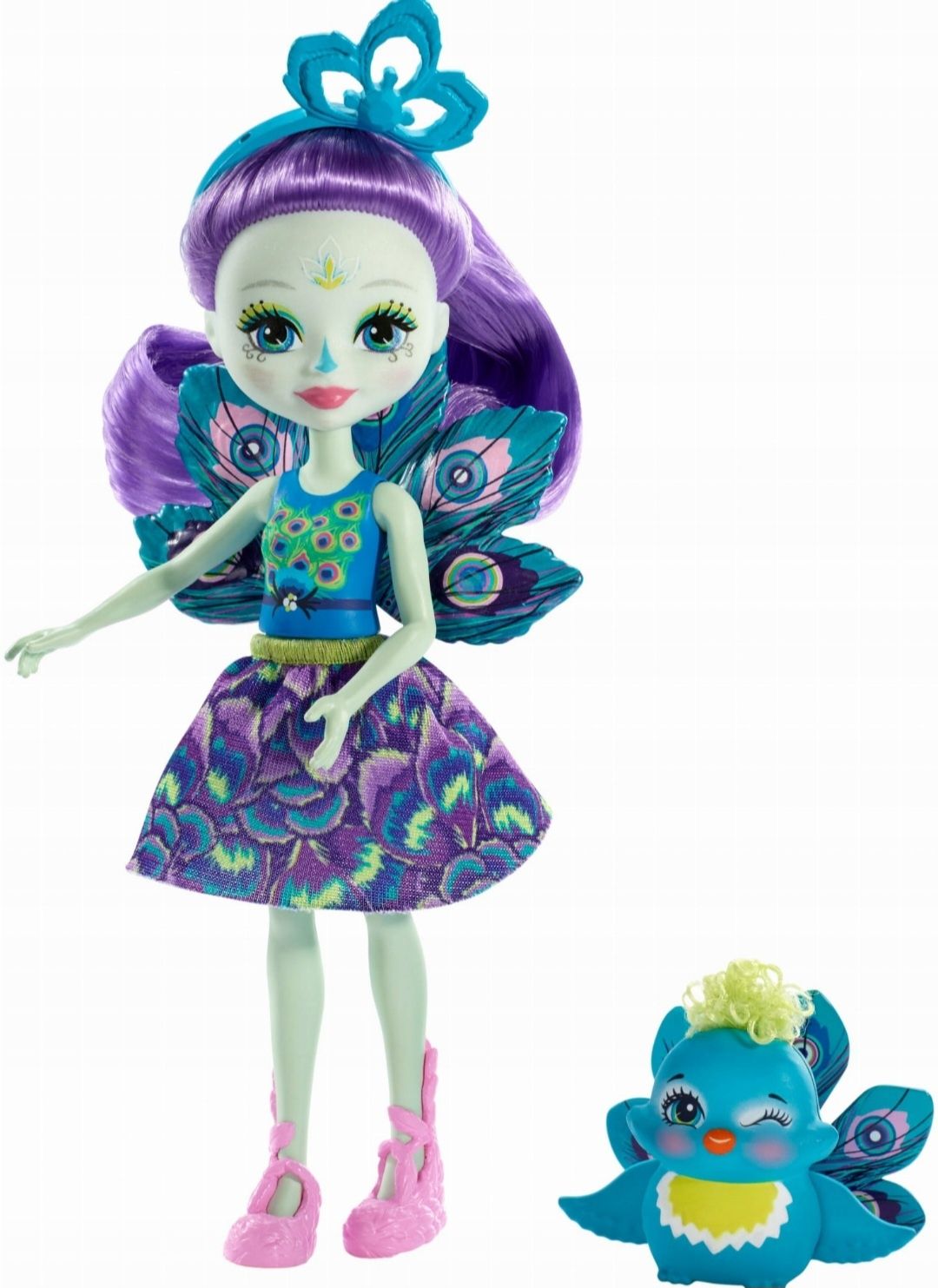 Enchantimals Lalka Patter Peacock i Flap