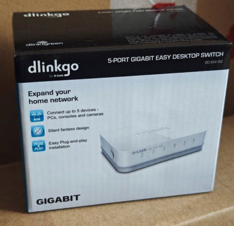 Switch D-Link GO-SW-5G 5 port